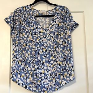 LOFT short sleeve blouse